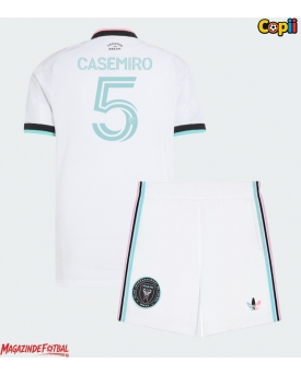 Inter Miami Casemiro #5 Echipament de Fotbal Replică 2026-27 Copii Treilea (+ Șorturi)